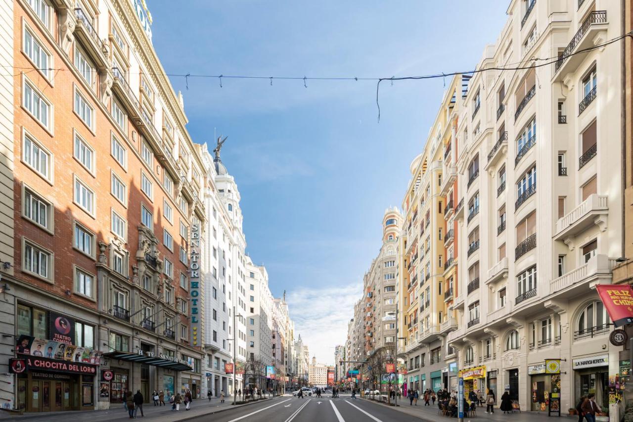 Room Plaza Espana Madrid Eksteriør billede